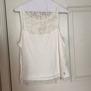 NWT size small white A&F tank top